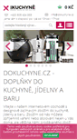 Mobile Screenshot of dokuchyne.cz